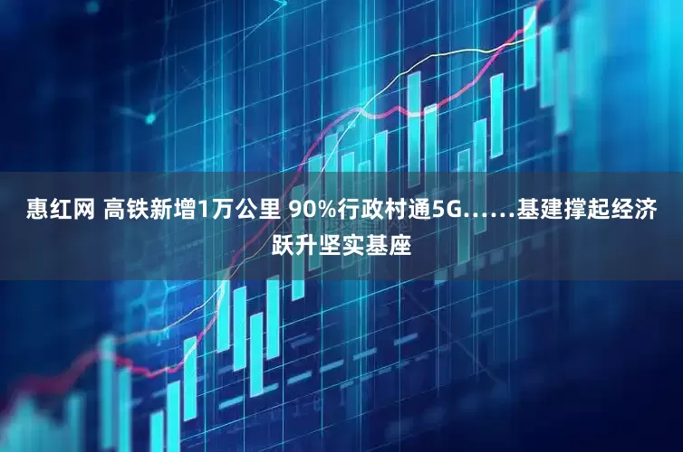 惠红网 高铁新增1万公里 90%行政村通5G……基建撑起经济跃升坚实基座