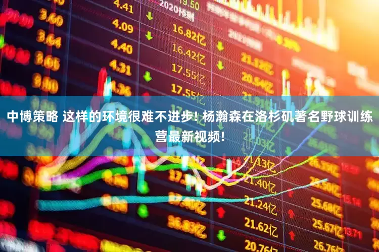 中博策略 这样的环境很难不进步! 杨瀚森在洛杉矶著名野球训练营最新视频!