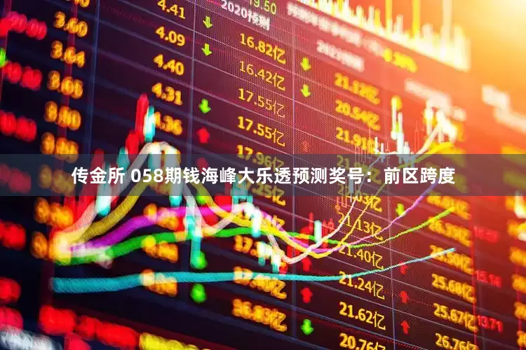 传金所 058期钱海峰大乐透预测奖号：前区跨度